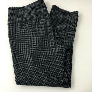 prAna Womens Crop Leggings Size Small Black Gray